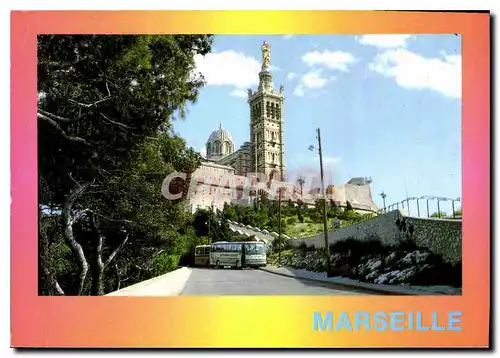 Cartes postales moderne Marseille la Vierge de la Garde