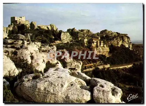 Cartes postales moderne En Provence Les Baux Bouches du Rhone les ruines rappellent le souvenir d'une ville puissante qu