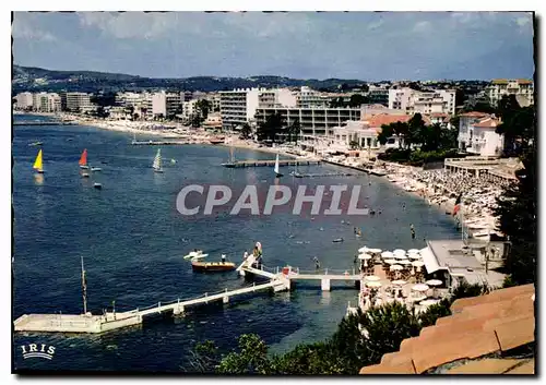 Cartes postales moderne Reflets de la Cote d'Azur Juan les Pins A M vue generale