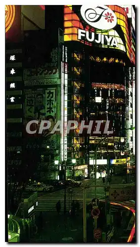 Cartes postales moderne Ginza at Night The heart of downtown Tokyo