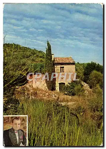 Moderne Karte Aubagne en Provence les paysages chantes par Marcel Pagnol