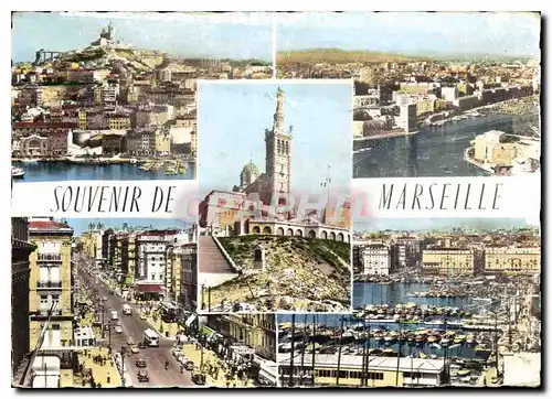 Cartes postales moderne Souvenir de Marseille