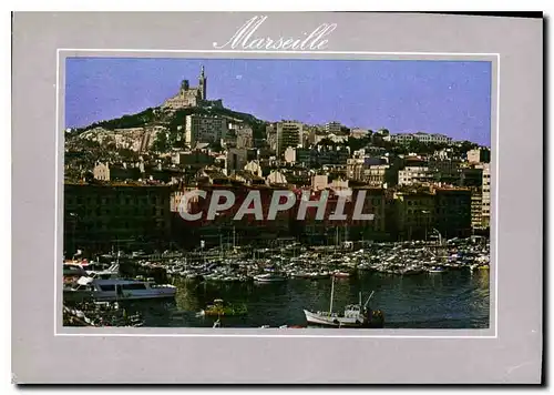 Cartes postales moderne Marseille Le Vieux Port