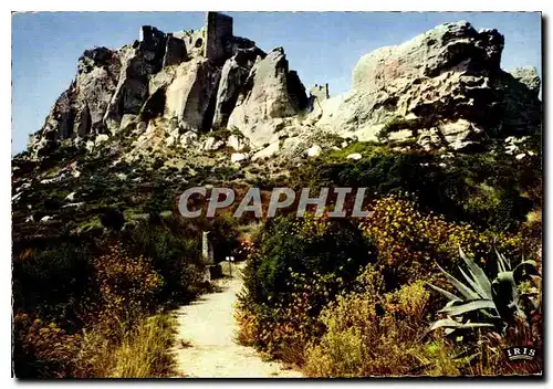 Cartes postales moderne Reflets de Provence Les Baux en Provence le Roc des Baux site de legende les ruines du Chateau d