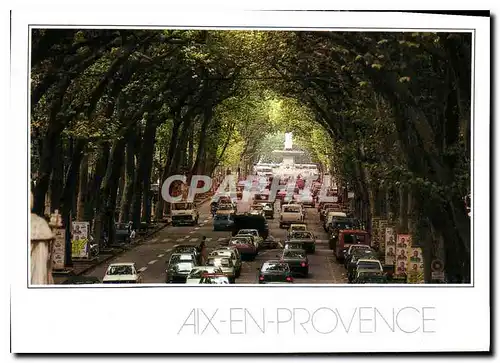 Cartes postales moderne Aix en Provence Le Cours Mirabeau