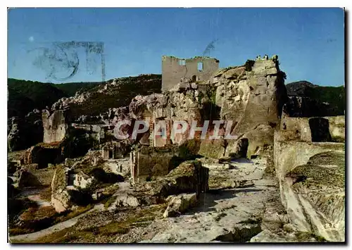 Cartes postales moderne Reflets de Provence Les Baux en Provence B du R sur un roc aride borde de deux ravins a pic dans