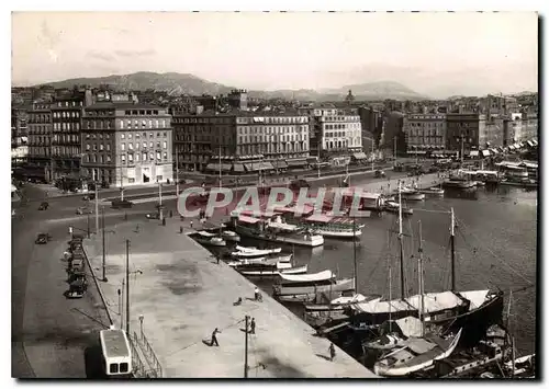 Cartes postales moderne Marseille Quai des Belges Bateaux