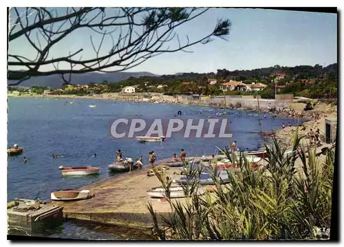 Moderne Karte Reflets de Provence la Ciotat B du R la plage de Font Sainte