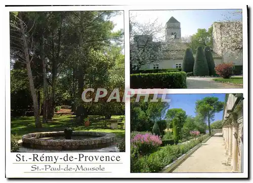 Moderne Karte St Remy de Provence St Paul de Mausole