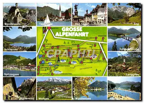 Cartes postales moderne Schones Bayerisches Alpengebiet