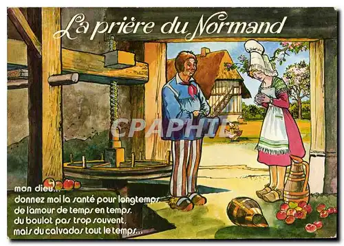 Cartes postales moderne La Priere du Normand