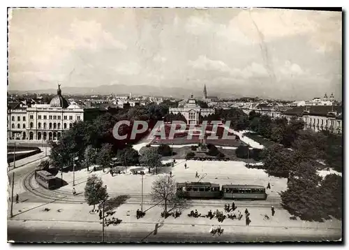 Cartes postales moderne Zagreb Panorama Tramway