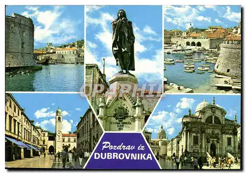 Cartes postales moderne Pozdrav iz Dubrovnik