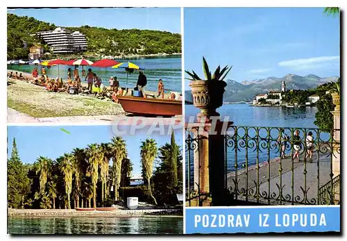 Cartes postales moderne Pozdrav iz Lopuda