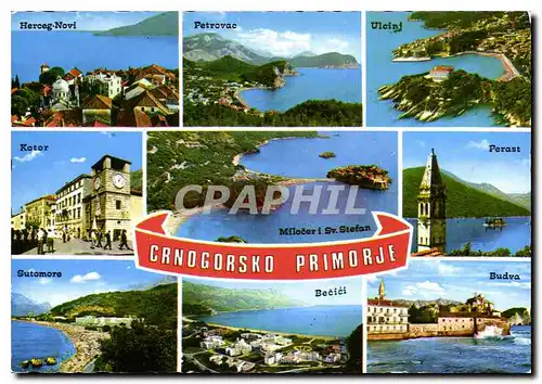 Cartes postales moderne Crnogorsko primorje