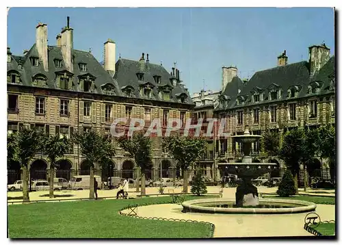 Cartes postales moderne Sous le ciel de Paris La Place des Vosges