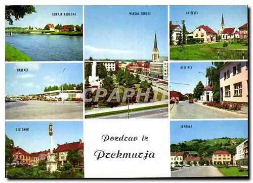 Cartes postales moderne Pozdrav iz Drekmurja