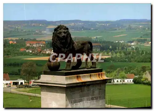 Moderne Karte Waterloo le lion