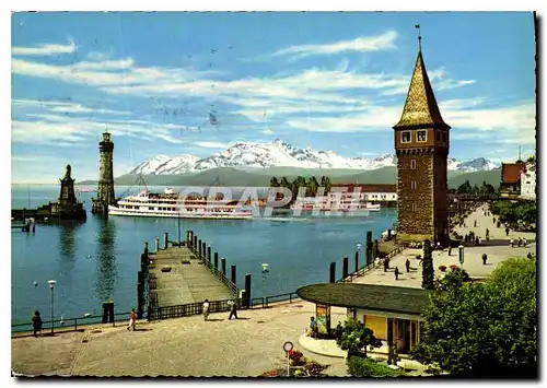 Cartes postales moderne Lindau em Bodensee Hafen