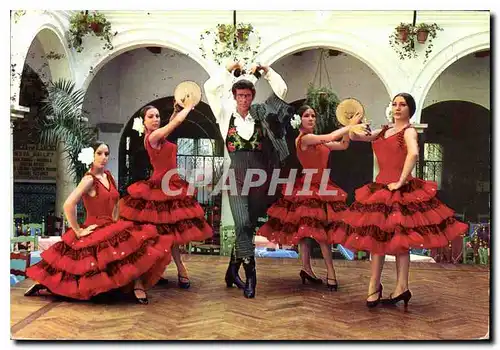 Moderne Karte El relicario paco lucio y su fiesta ballet Dance espagnole Navidad Flamenca