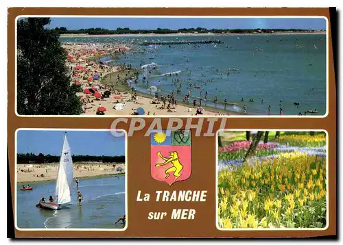 Cartes postales moderne La Vandee Touristique la Tranche sur Mer la plage les floralies