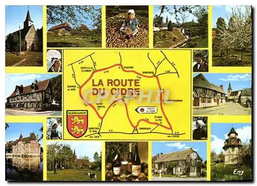 Cartes postales moderne La Normandie Pittoresque la route du cidre