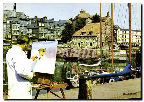 Cartes postales moderne Normandie France Honfleur