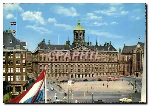 Cartes postales moderne Amsterdam Palais Royal Dam