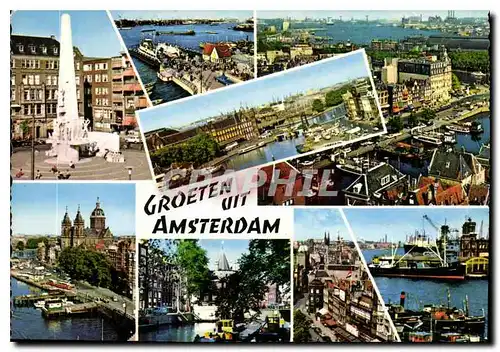 Cartes postales moderne Groeten vit Amsterdam