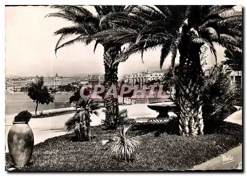 Cartes postales moderne La Cote d'Azur Cannes les Grands Hotels de la Croisette vus du Parc Albert I