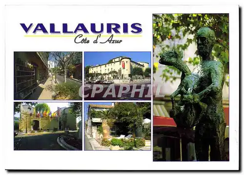 Cartes postales moderne Cote d'azur Vallauris Cite des Potiers Alpes Maritimes