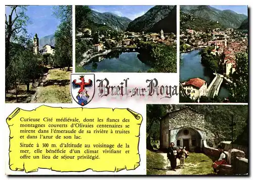 Cartes postales moderne Breil sur Roya Alpes Maritimes