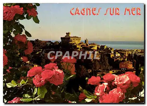 Cartes postales moderne Cagnes sur Mer la Cote d'Azur inoubliable