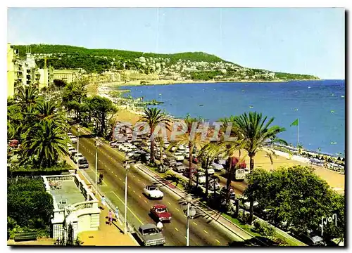 Cartes postales moderne Couleurs et Lumiere de France la Cote d'Azur miracle de la nature Nice Alpes Maritimes Promenade