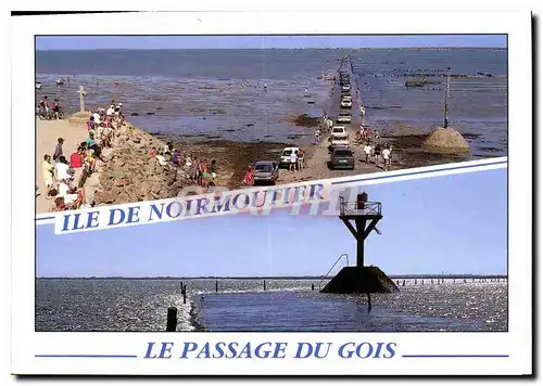 Cartes postales moderne Ile de Noirmoutier Vendee France le Passage du Gois