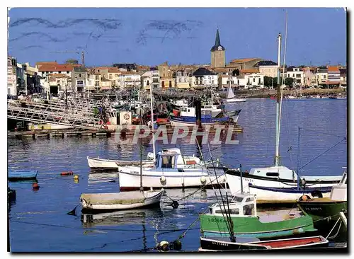 Cartes postales moderne Les Sables d'Olonne Vendee le port de peche et la Chaume