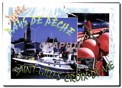 Cartes postales moderne Saint Gilles Croix de Vie Vendee Pays de peche