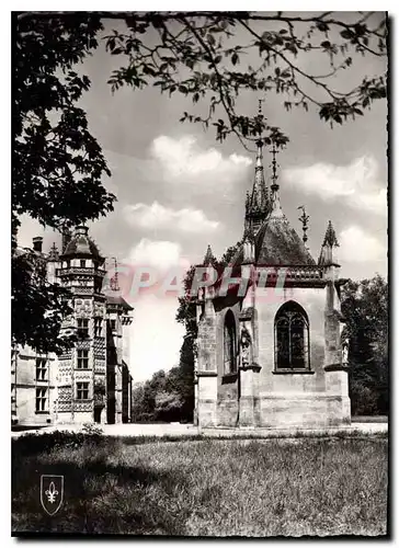 Cartes postales moderne Les Chateaux du Coeur de la France le Chateau de Meillant Cher Chapelle et Tour du Lion