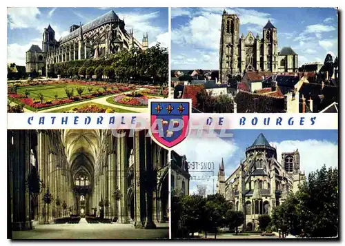 Cartes postales moderne En Berry Bourges Cher Cathedrale St Etienne commencee en 1192