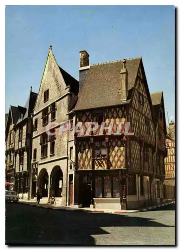 Cartes postales moderne Bourges Cher Vieilles Maisons