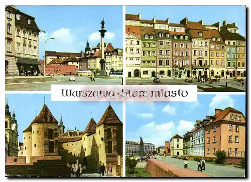 Cartes postales moderne Warszawa Stare miasto
