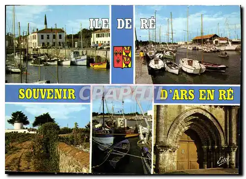 Cartes postales moderne Ile de Re Souvenir d'Ars en Re