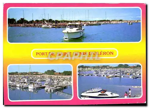 Cartes postales moderne Port de Saint Denis d'Oleron