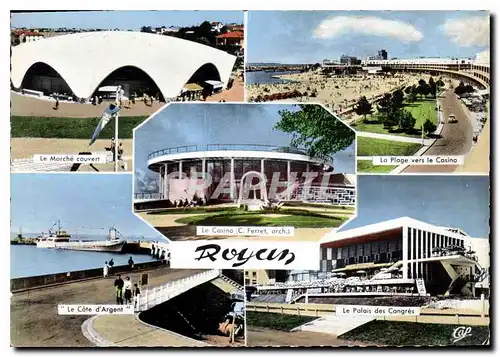 Cartes postales moderne Royan Le Marche Couvert