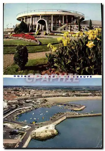 Cartes postales moderne Royan Cote de Beaute Le nouveau casino Le Port le Front de mer