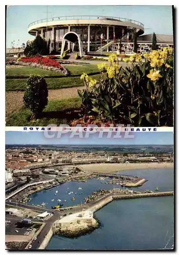 Moderne Karte Royan Cote de Beaute Le nouveau casino Le Port le Front de mer