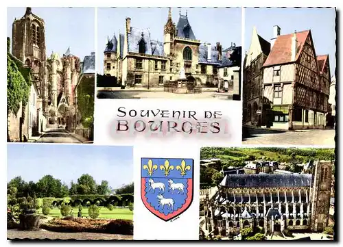 Cartes postales moderne Souvenir de Bourges
