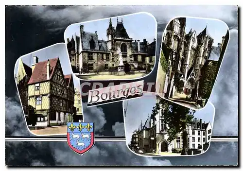 Cartes postales moderne Bourges Cher Maison du XVI