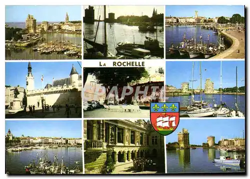 Moderne Karte La Rochelle Le port l'Hoyel de Ville