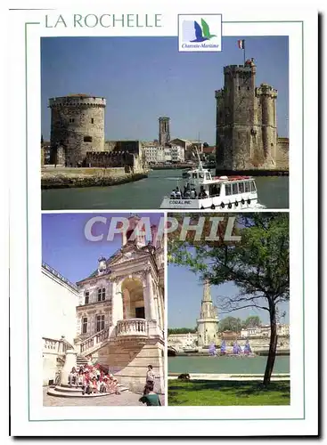 Cartes postales moderne La Rochelle Ville Historique Le Vieux Port